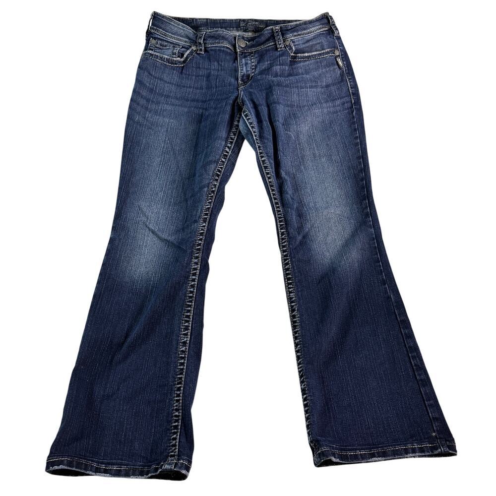Silver Jeans Women's Medium Wash Boot Cut Jeans